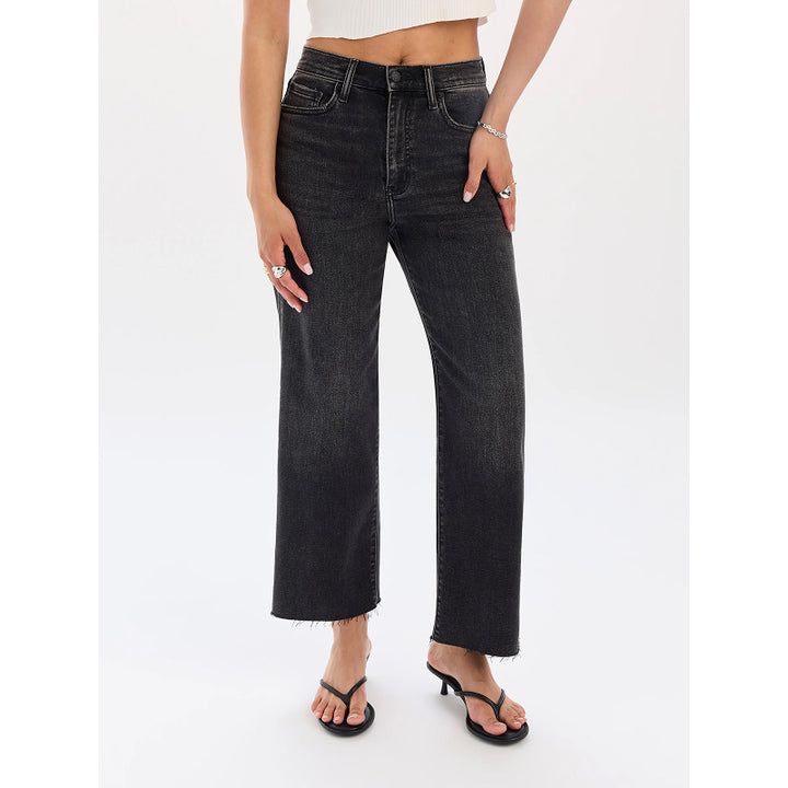 Daze Denim Pleaser High Rise Wide Ankle - Twilight