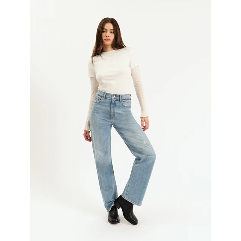 Daze Denim City Straight High Rise Straight Leg - Be Mine Vintage