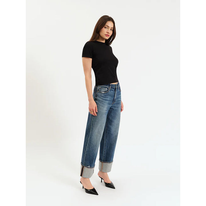 Daze Denim Eastside High Rise Loose - Crush Hour