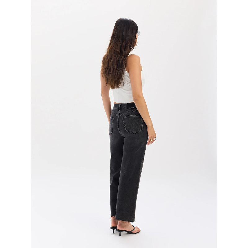 Daze Denim Pleaser High Rise Wide Ankle - Twilight