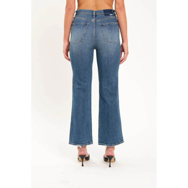 Daze Denim Soho High Rise Ankle Flare - Rush Hour