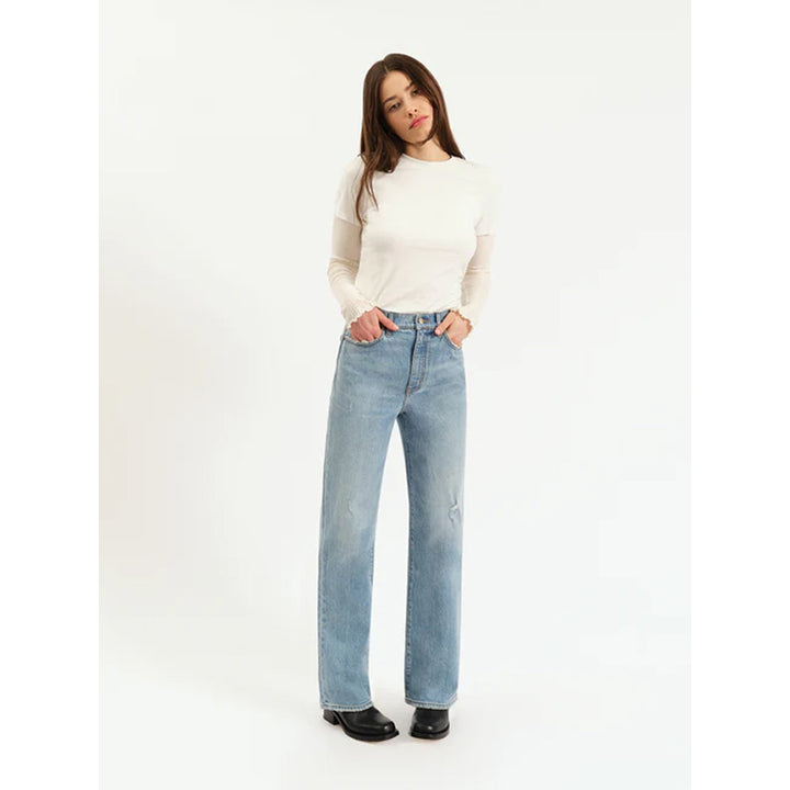 Daze Denim City Straight High Rise Straight Leg - Be Mine Vintage