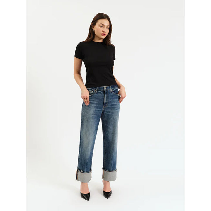 Daze Denim Eastside High Rise Loose - Crush Hour