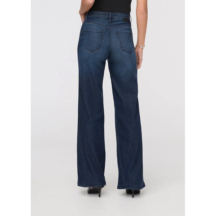 DUER Performance Denim Luxe High Rise Wide Leg - Nostalgia Tone