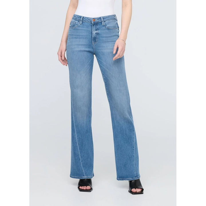 DU/ER No Sweat Denim High Rise Wide Leg - Women's