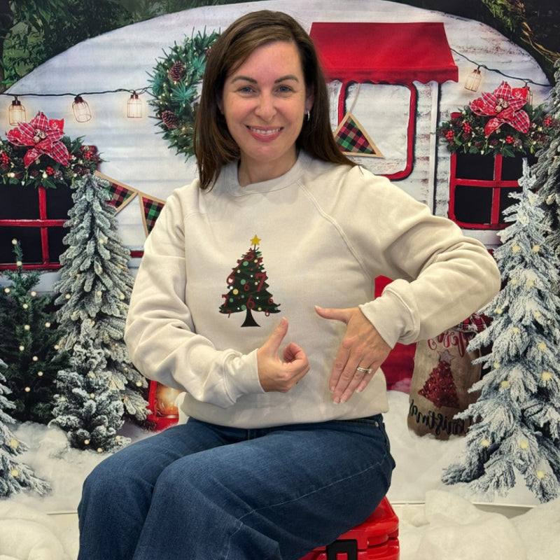 Ezeeteez “6–7 Christmas Tree” Heat-Press Prints