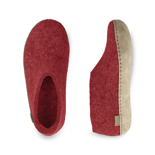 Glerups Shoe - Leather - Red
