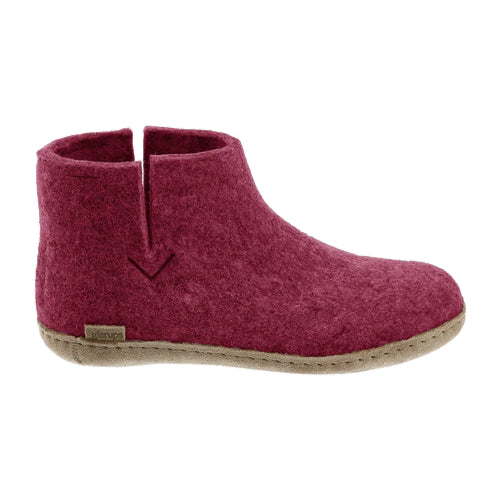 Glerups Boot - Leather - Cranberry