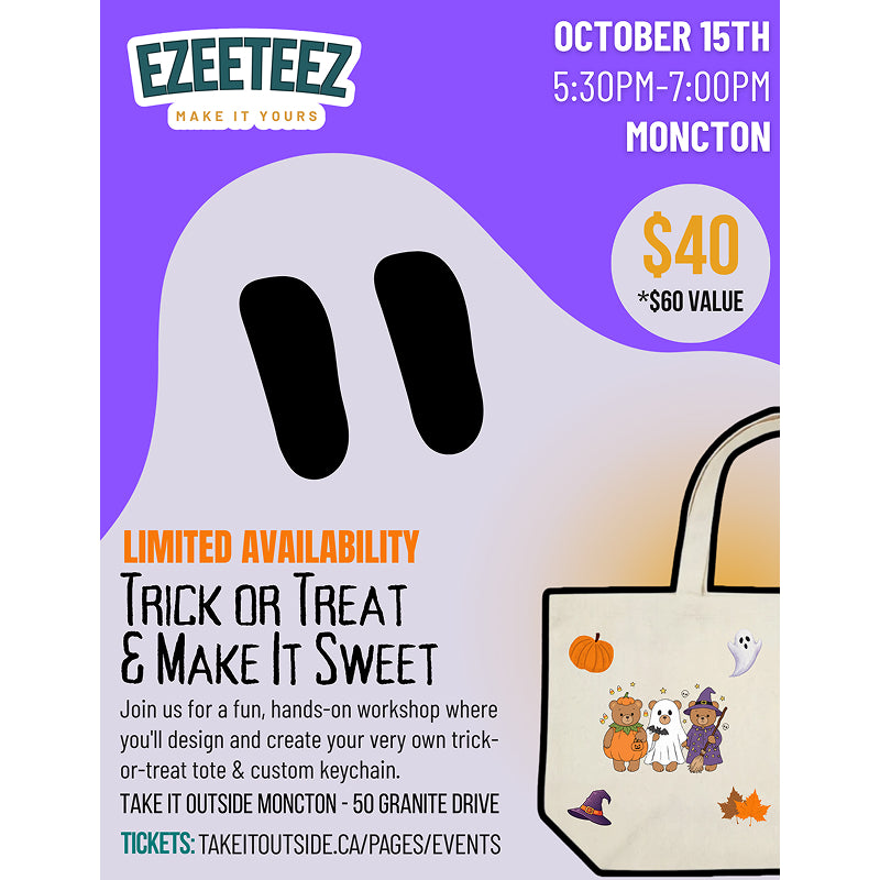 Trick or Treat Ezeeteez Moncton Event