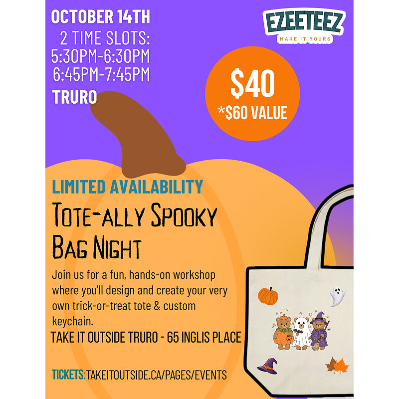 Tote-ally Spooky Ezeeteez Truro Event