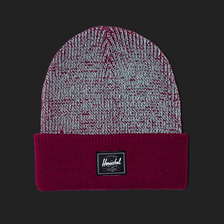 Herschel Elmer Reflective Ribbed Beanie