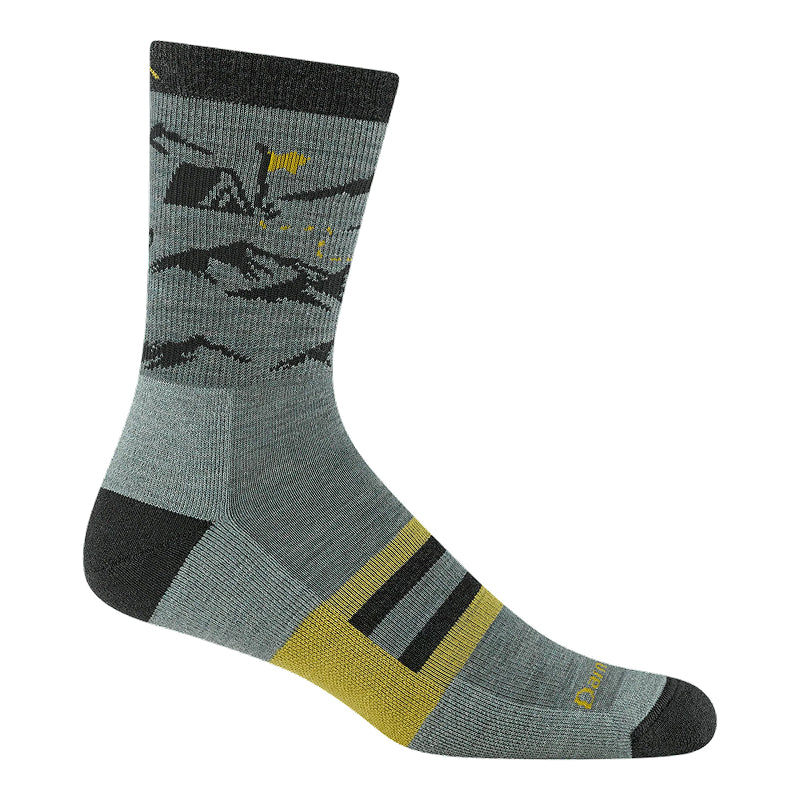 Darn Tough Men's Hike Hike Hut Micro Crew Midweight Hiking Socks