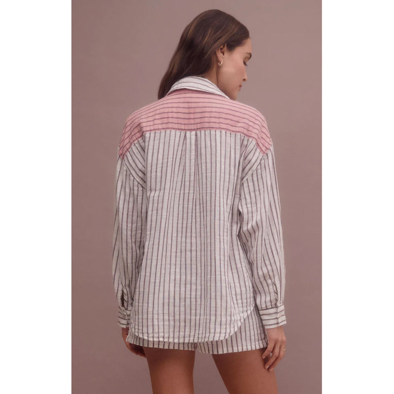 Z Supply All Mixed Up Stripe Shirt