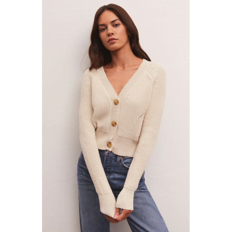 Z Supply Brit Cropped Cardigan