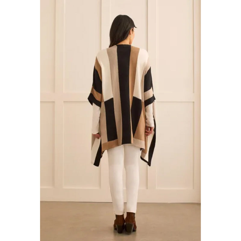 Tribal Poncho Cape Sweater