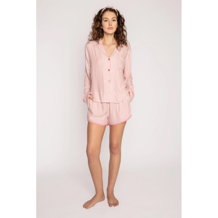 PJ Salvage Ensemble pyjama à rayures Hype pour femme