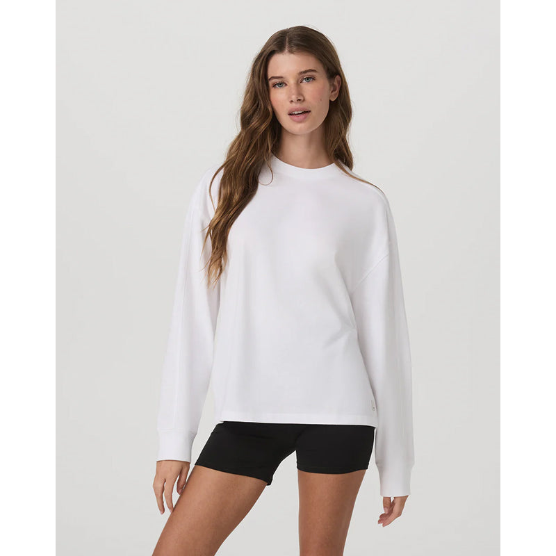 Vuori Women's Long Sleeve Heavyweight Cotton Tee