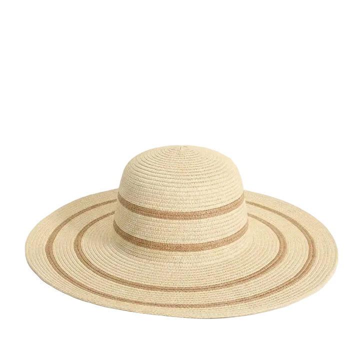 Take It Outside Essentials Striped Straw Beach Hat