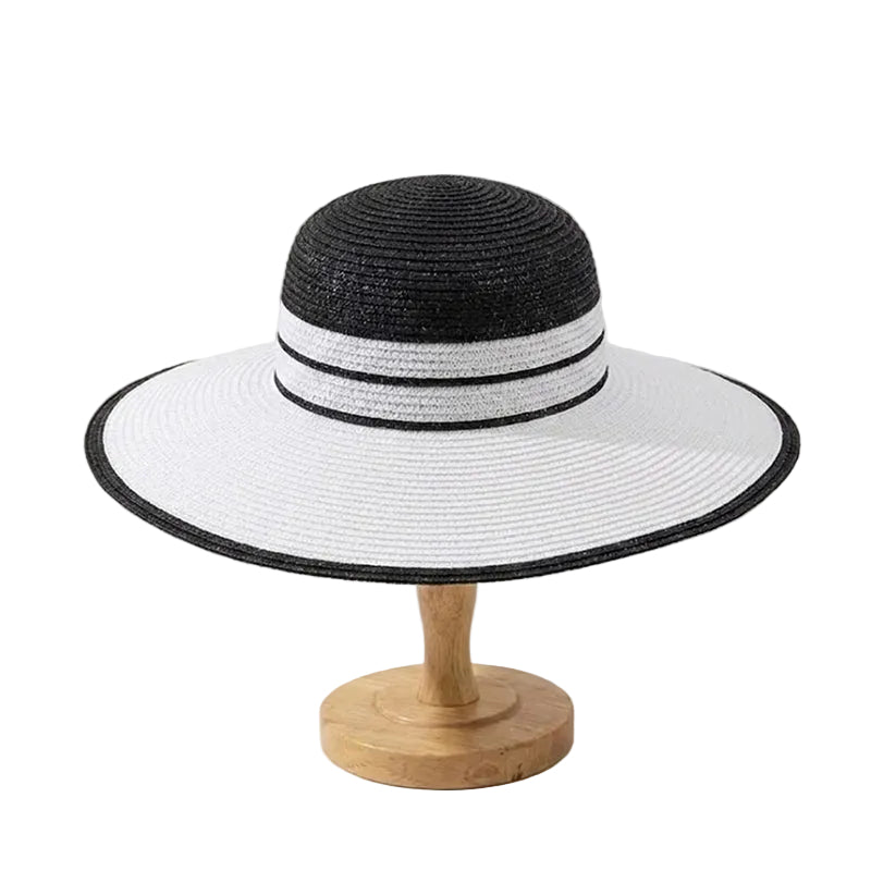 Take It Outside Essentials Striped Straw Beach Hat