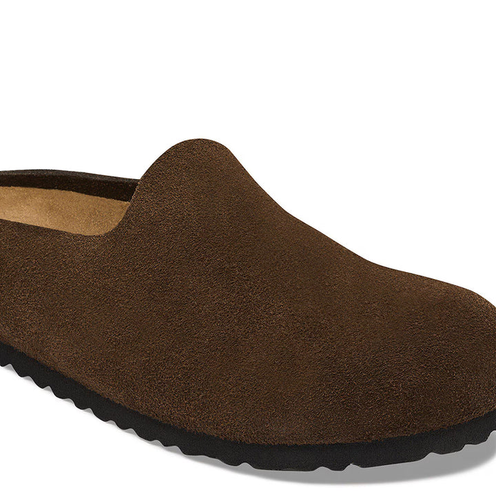 Birkenstock Amsterdam Cuir Suède Enveloppé - Carafe
