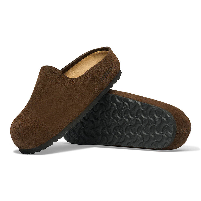 Birkenstock Amsterdam Cuir Suède Enveloppé - Carafe