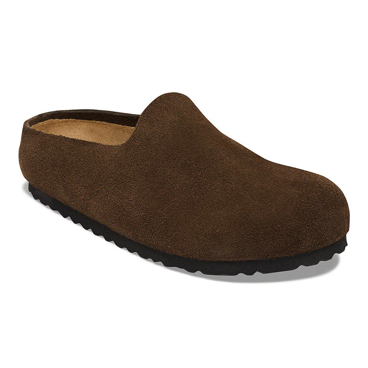 Birkenstock Amsterdam Cuir Suède Enveloppé - Carafe