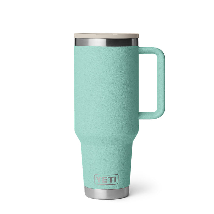 Yeti 40 oz Rambler Travel Mug with Color-Matched Straw Lid