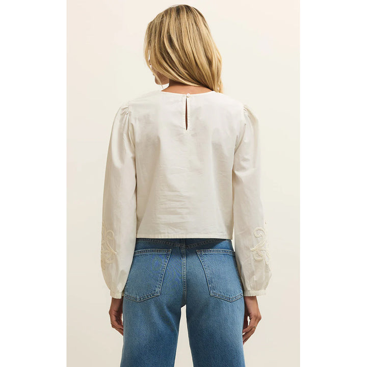 Z Supply Tatiana Poplin Top