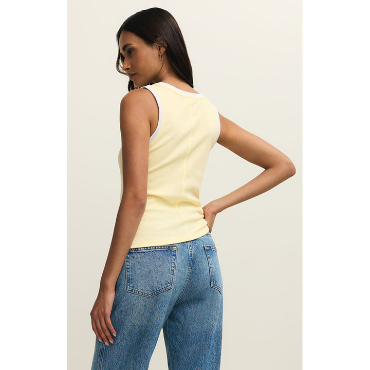 Z Supply Sirena Colorblocked Rib Tank