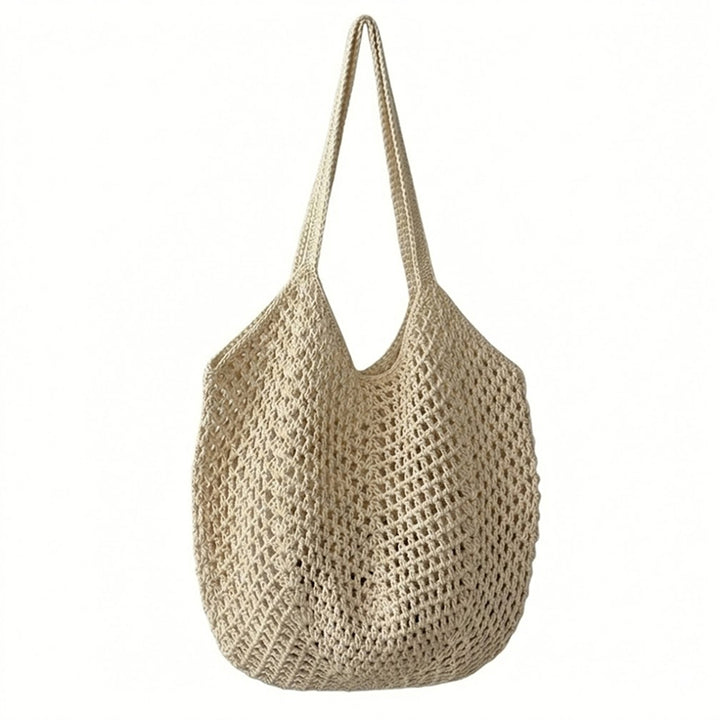 Take It Outside Essentials Cotton Crochet Tote