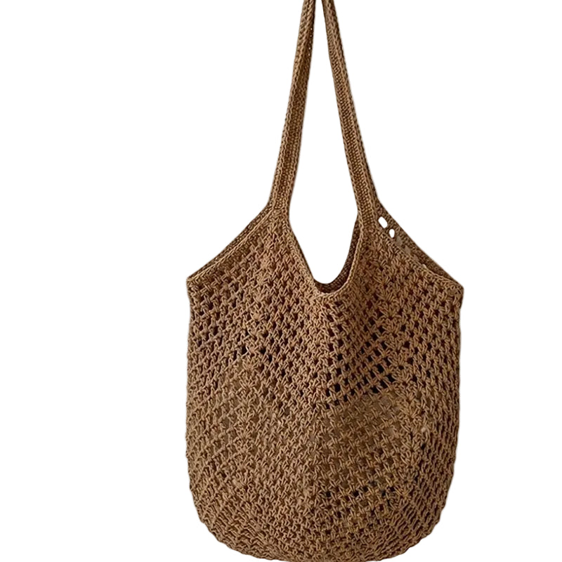 Take It Outside Essentials Cotton Crochet Tote