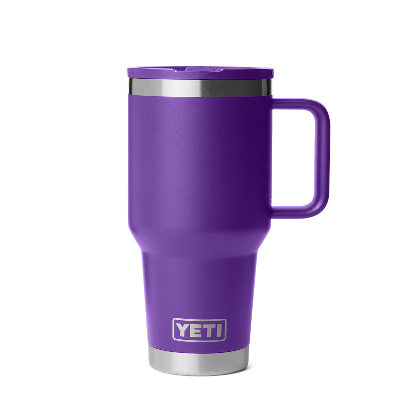 Yeti 30 oz Rambler Travel Mug with Color-Matched Straw Lid