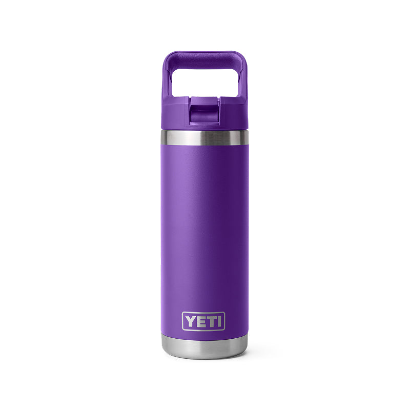 Yeti 18 oz Rambler Bottle with Straw Bottle