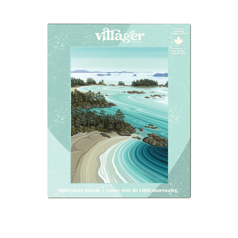 Casse-têtes de villageois – Survol de Tofino | Casse-tête de 1000 pièces