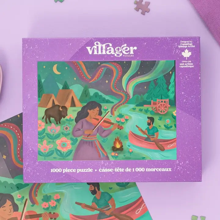 Villager Puzzles - Dancing Sky | 1000-Piece Puzzle