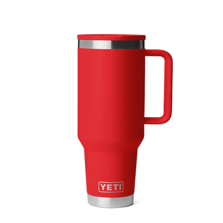 Yeti 40 oz Rambler Travel Mug with Color-Matched Straw Lid