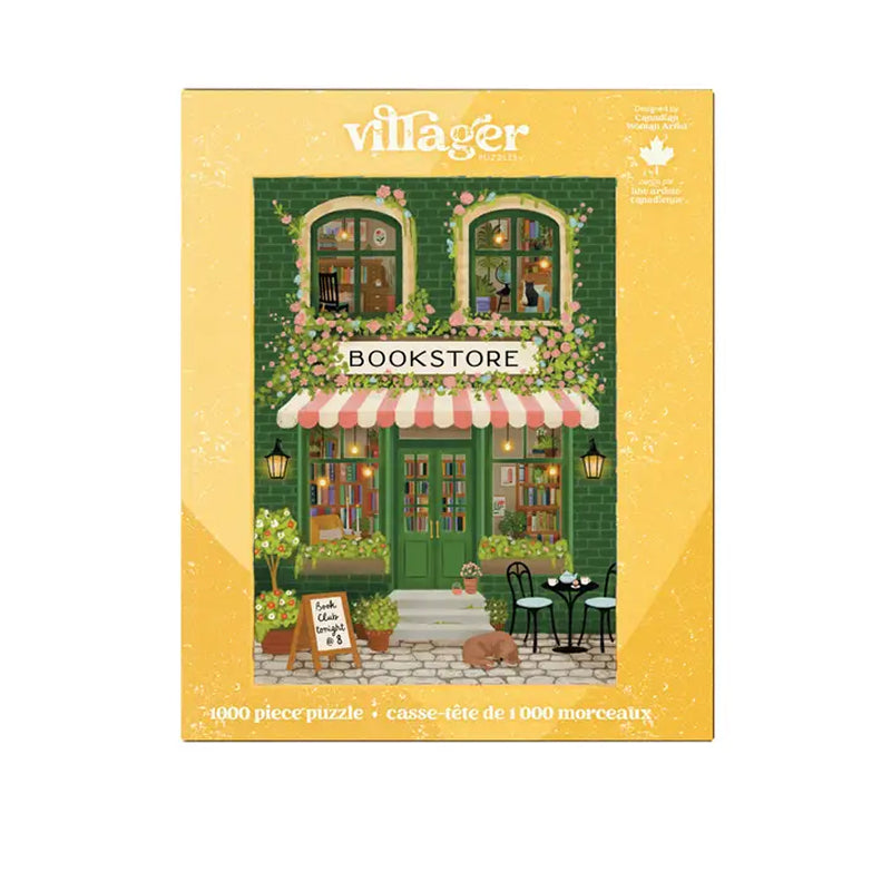 Villager Puzzles - Emerald Bookstore | 1000-Piece Puzzle