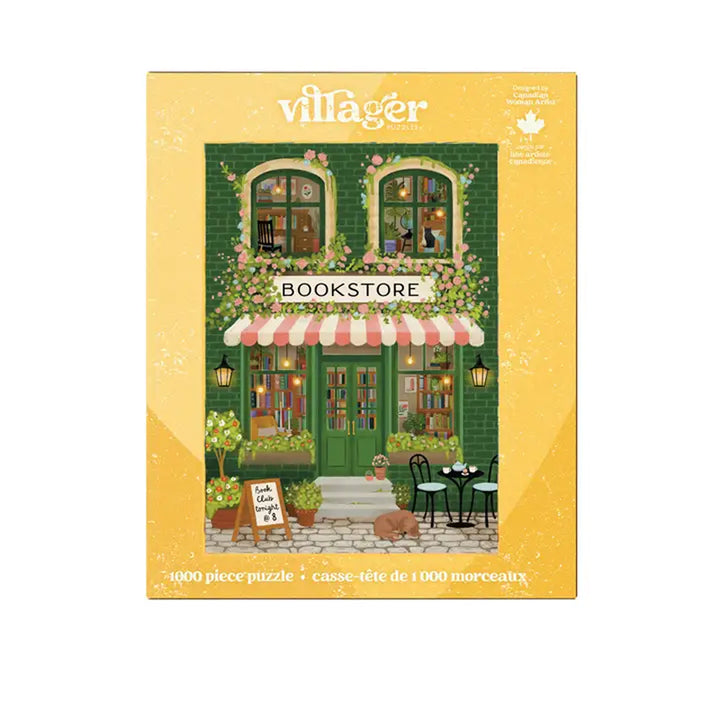 Villager Puzzles - Emerald Bookstore | 1000-Piece Puzzle