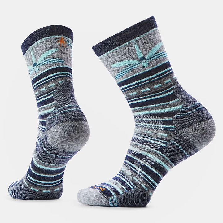 SmartWool Women's Hike Targeted Cushion Dragon Stitch Mid Crew Socks