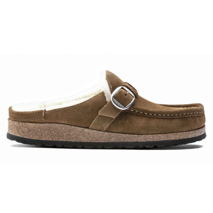 Birkenstock Buckley Shearling Tea Suede - Narrow