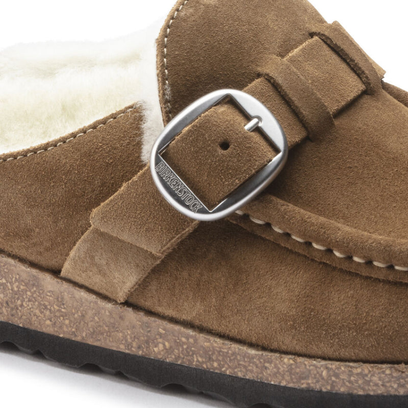 Birkenstock Buckley Shearling Suede - Narrow