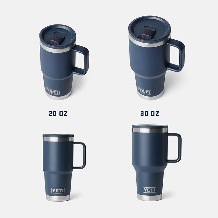 Yeti 20 oz Rambler Travel Mug with colour-matched Leakproof Stronghold™ Lid