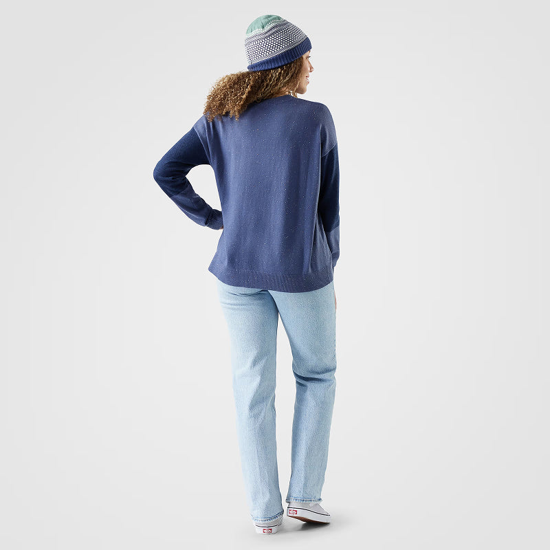 Smartwool Women's Edgewood Colorblock Crew Sweater