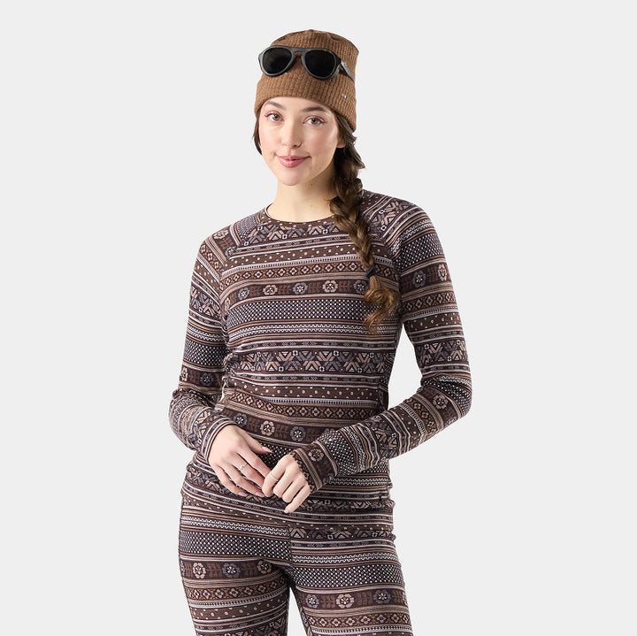 Haut technique à manches longues en mérinos SmartWool Classic pour femme