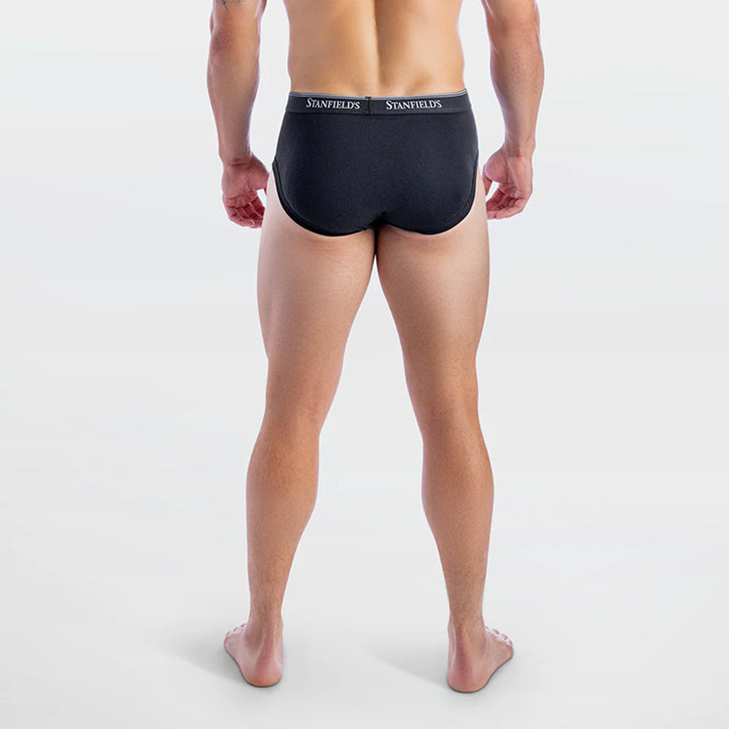 Stanfield's FLEX Cotton Rib Stretch Briefs - 2 Pack