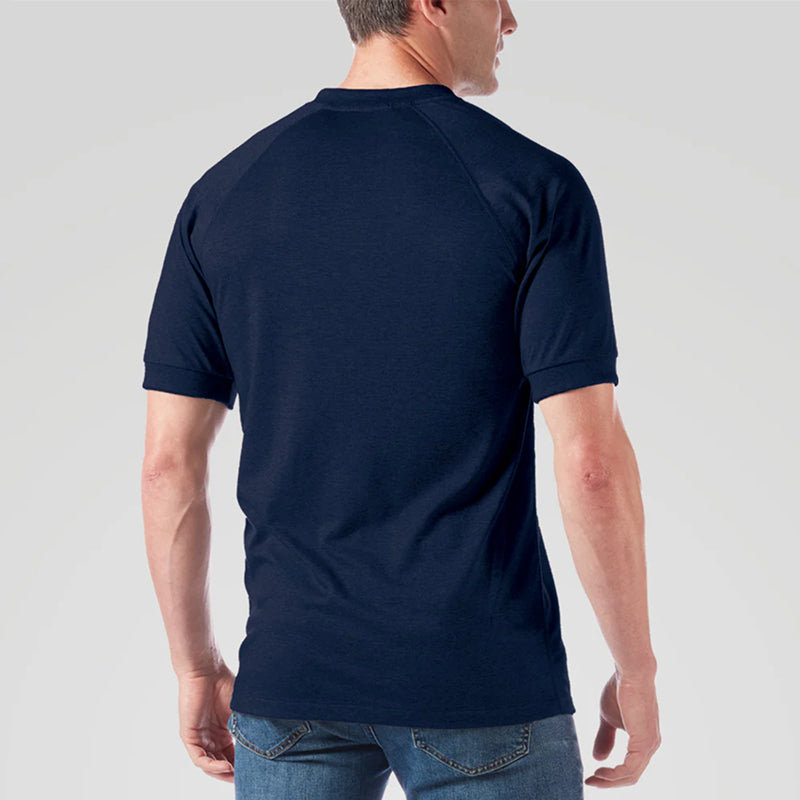 Stanfield's Operative Tech Relaxed Fit Performance Pocket Henley