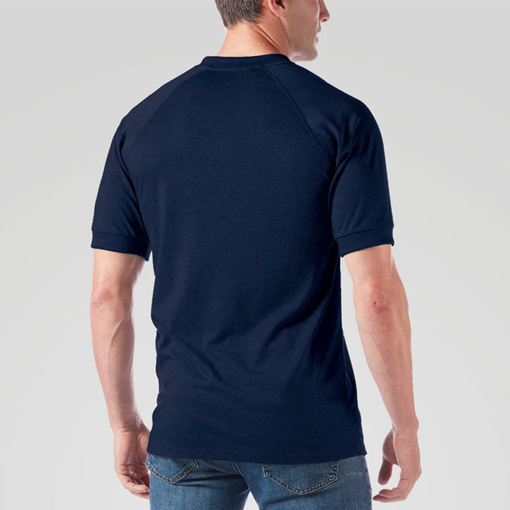 Stanfield's Operative Tech Relaxed Fit Performance Pocket Henley