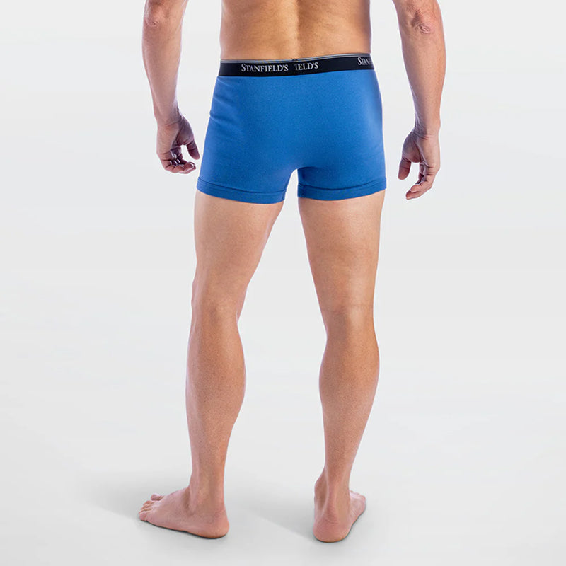 Stanfield's FLEX Cotton Rib Stretch Trunks - 2 Pack