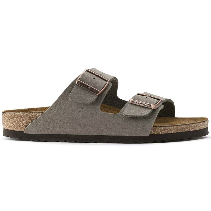 Birkenstock Arizona Birkibuc Stone Sandale - Régulier