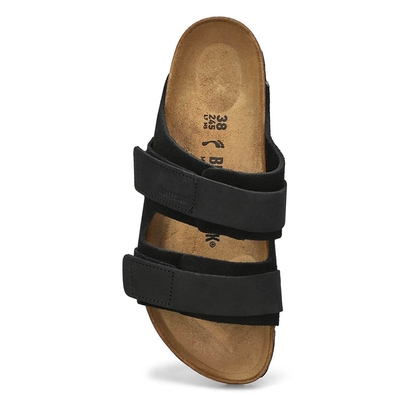 Birkenstock Uji Black Suede/Nubuck - Narrow